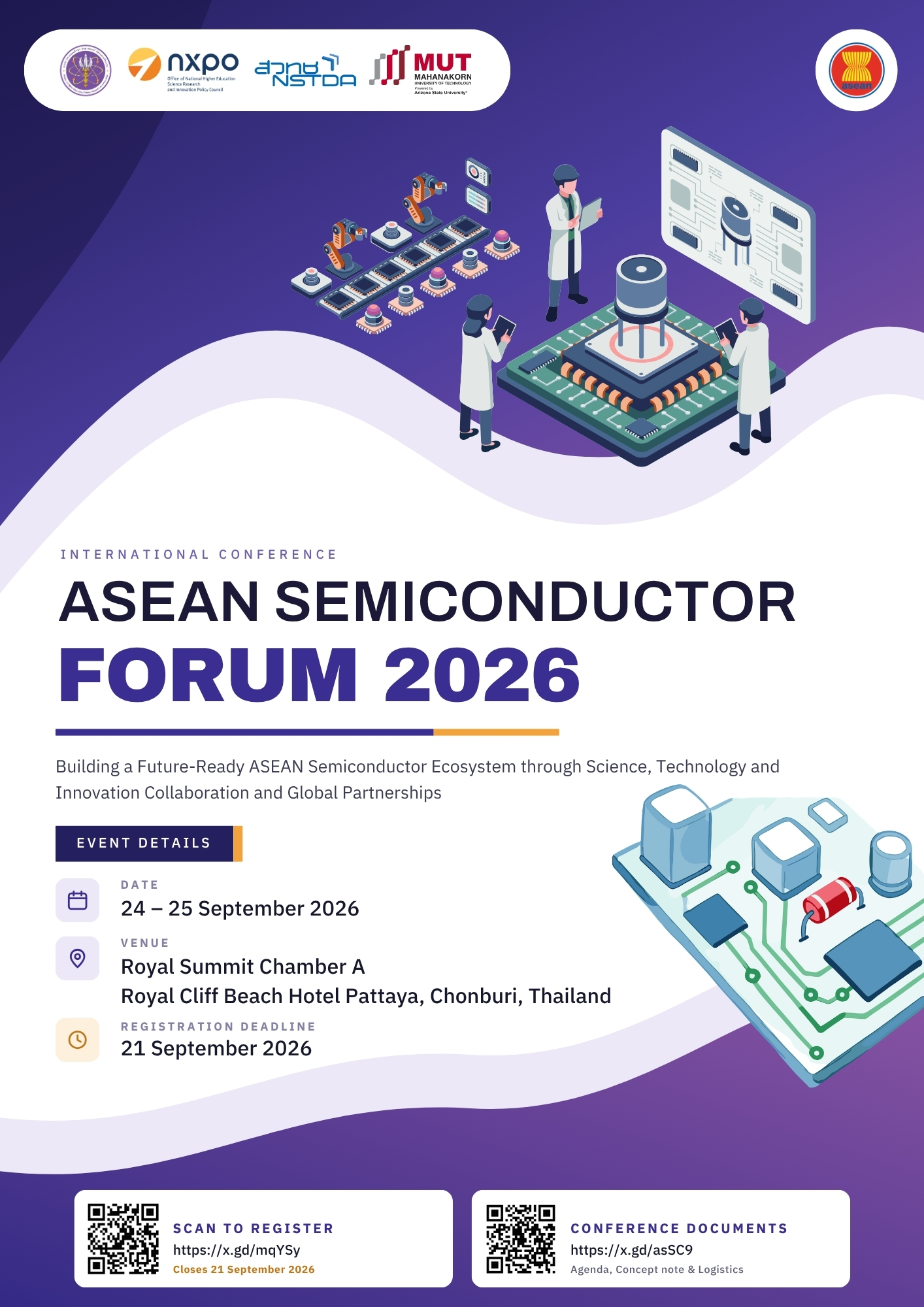 ASEAN Semiconductor Forum 2026 Flyer V8