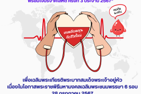 ว 0200.6/ว19890 เรื่อง ขอเชิญร่วมกิจกรรมบริจาคโลหิต ... พารามิเตอร์รูปภาพ 1