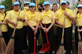 กรข.สป.อว. ร่วมกิจกรรมจิตอาสา “ทำความดีด้วยหัวใจ” ถวายเป็นพร ... พารามิเตอร์รูปภาพ 2