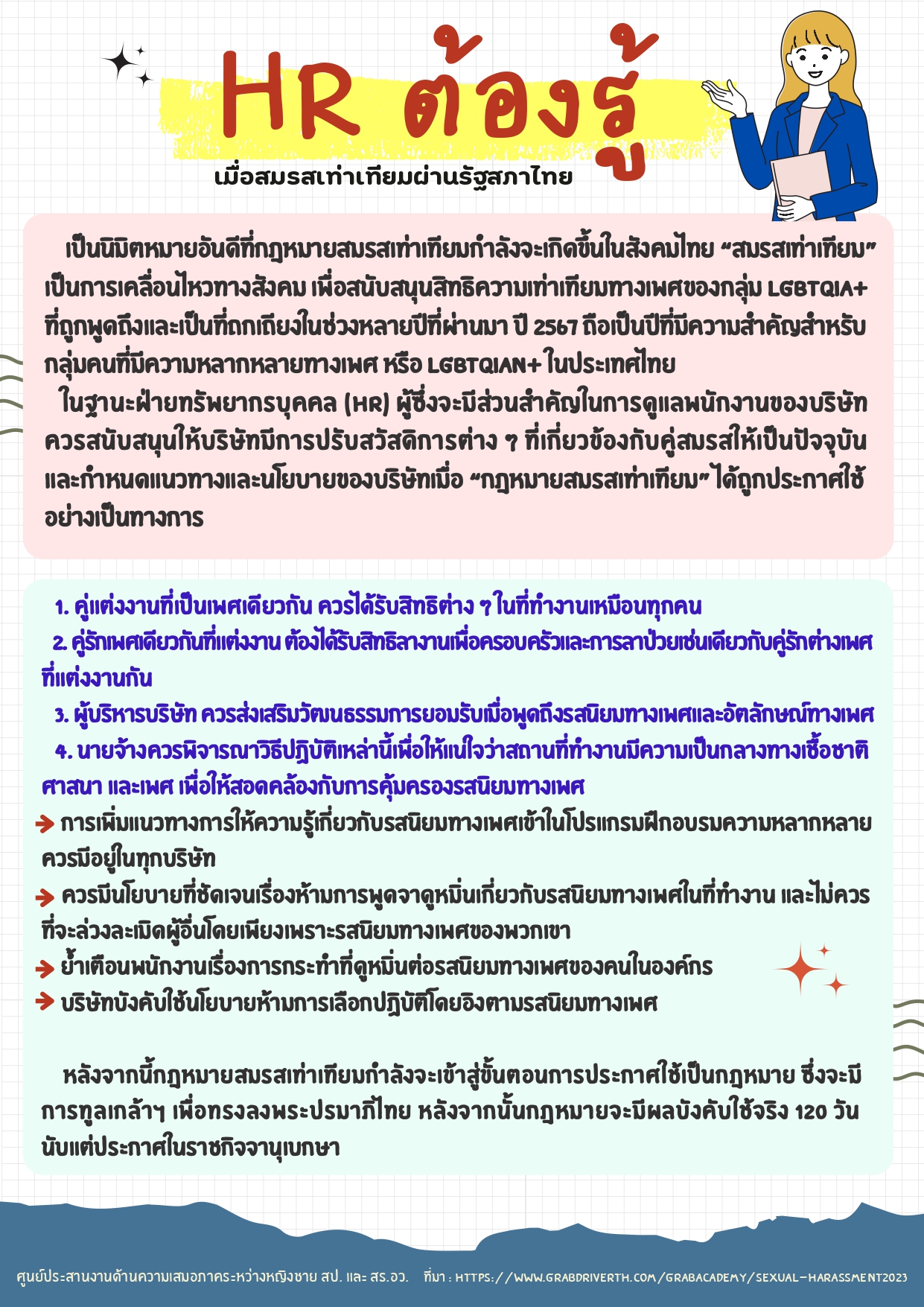 HR ต้องรู้ เมื่อสมรสเท่าเทียมผ่านรัฐสภาไทย page 0001